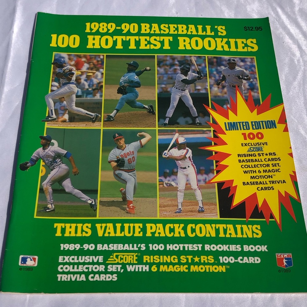 ⚾️ MLB 1989-1990 Hottest rookie’s magazine
